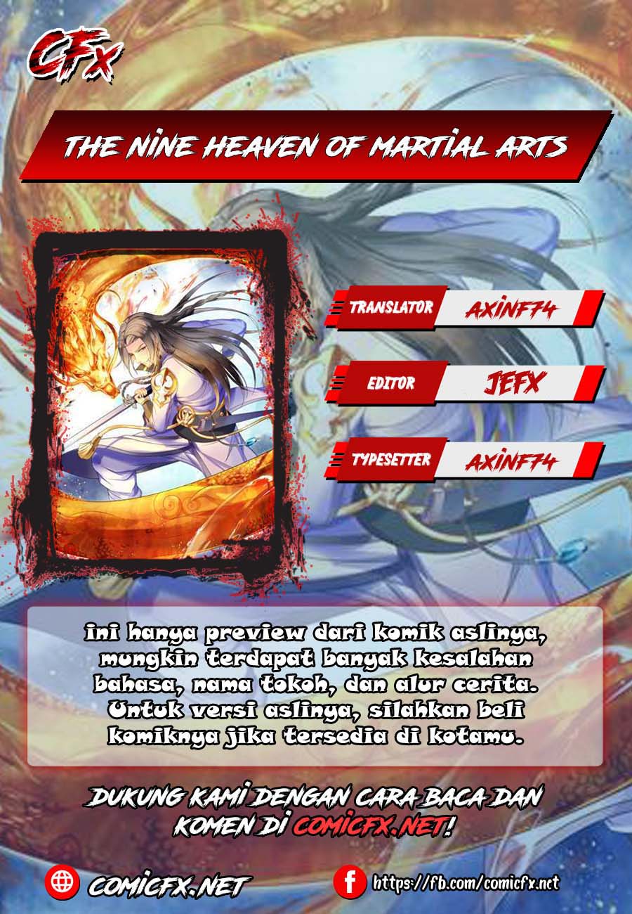The Nine Heaven of Martial Arts Chapter 165 Bahasa Indonesia